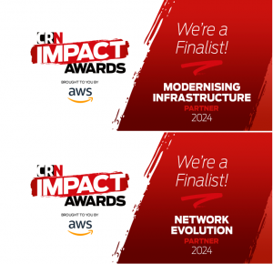 We are a Finalist for the CRN Impact Awards!